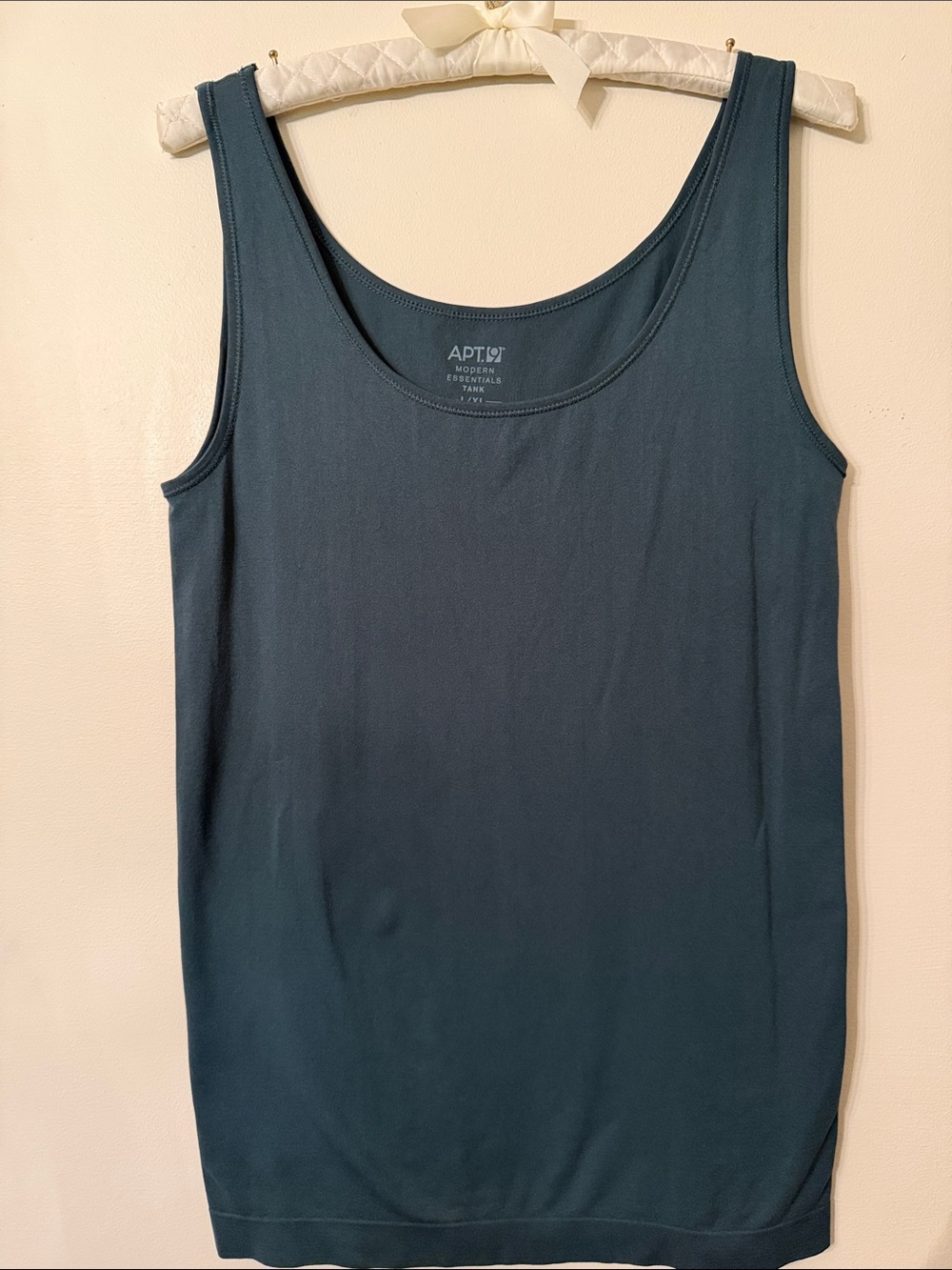 Apt. 9 Teal Scoop Neck Tank